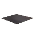 Edgewood Voyager Residential Home Fitness Impact And Sound Absorbing Interlocking Tile - 24" W x 24" L x 1/4" D - Black-Fitness Floor Tile