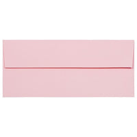 JAM Paper #10 Business Envelopes, 4 1/8 x 9.5, Baby Pink, 1000 Pack (2155777B)-Light baby pink