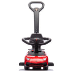 Freddo Lamborghini 3-in-1 Ride On Toy Car - Red-Interactive Features: Boasts built-in speakers and front lights powered by dry cells, offering an engaging ride with music and illumination