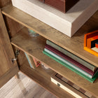 Sauder Storage Cabinet - Rural Pine-Sauder  trusted service: For questions about product or assembly, we are here to help