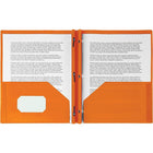 Staples Poly Report Cover - Orange-Opaque 0.2mm