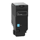 Ecotone Lexmark 71C10C0 Reman Toner Cartridge - High Yield - Cyan-Produces vibrant, consistent color output for professional documents