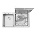 Fotile Built-in 3-In-1 In-Sink Stainless Steel Dishwasher - 35"-8
