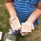 Yellow Door Match Me: Sensory Leaf Tiles 12-Piece Set-Contains 12 tiles