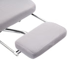 Vinsetto Ergonomic Executive Gaming Office Chair with Lumbar Support - Grey-Material: Mesh (100% polyester), Sponge, Chrome