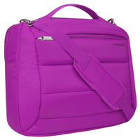 Vangoddy Convertible 15" Laptop 2-in-1 Shoulder Bag and Backpack - Purple-Dual Carrying Options. Easily converts between a shoulder bag and a backpack to suit your needs.