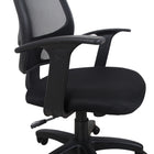 Brassex Kelvis Office Chair - Black-100 mm gas lift