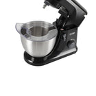 Commercial Chef 4.7 qt. Electric Stand Mixer-Mixer accessories: In addition to a 4.7-qt brushed stainless steel bowl, included are some fantastic stand mixer accessories. A state-of-the-art dough hook, beater and whisk help you find the right texture for your mixing. Furthermore, a splash guard protector helps you maintain a clean and mess-free cooking experience.