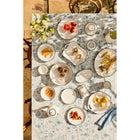 Casa Domani Café 12-Piece Dinner Set - Blue-Modern design with heirloom charm