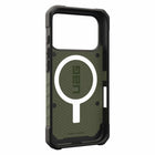 UAG Pathfinder Compatible with MagSafe Rugged Case for iPhone 17 Pro - Olive-Built-in MagSafe Module
