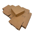 Reliabag Self Seal Corrugated Literature Mailer Boxes - 9" L x 9" W x 2" H - Kraft - 40 Pack-4