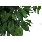 Monarch Specialties 58" Artificial Indoor Ficus Tree - Floor - Black Pot-5 year limited warranty against manufacturer's defects