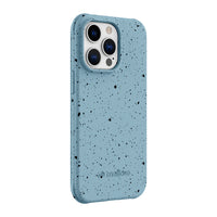 Mellow Compostable Bio Case for Apple iPhone 13 Pro - fiji blue-Unique Splash - Every case is one-of-a-kind.
