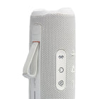 JBL Flip 7 Portable Bluetooth Speaker - White-Recycled plastic and fabric, plus FSC certified paper packaging