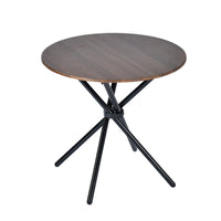 FurnitureR Console Table - Brown-Industrial-inspired design