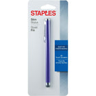 Staples Slim Stylus Pen - Purple-Slim design is perfect for smartphones and tablets