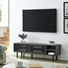 Modway Kurtis 60" TV Stand - Charcoal-MDF and Particleboard