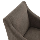 Modway Alton Fabric Upholstered Dining Armchair - Mocha Natural-8