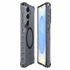 ITSKINS Hybrid_R Vapor Cell Phone Case with Magnets for Galaxy S26 - Smoke-Made from 100% recycled materials