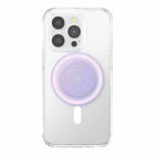 PopSockets PopGrip For MagSafe Round with Adapter Ring - Opalescent Clear-Allows for hands-free use with the PopMounts. Compatible with all mounts sold today