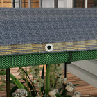 Outsunny Galvanized Raised Garden Bed with Cover - 91" L x 43" W x 43" H - Grey/Green-A shade cloth prevents sunburn and dehydration of plants and can be fixed by stakes and ropes 