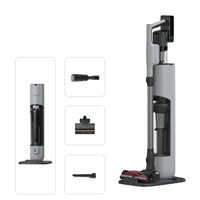 Tineco Go Station Cordless Stick Vacuum with Auto Empty Charging Station-Auto-Emptying, Storing & Charging Station: Say goodbye to frequent emptying with our smart station that keeps debris stored for up to 45 days, automatically emptying while charging