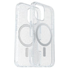 OtterBox Symmetry Clear MagSafe Case for iPhone 16 - Stardust 3.0-Tactile buttons feel just like your phone’s