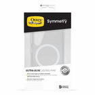 OtterBox Symmetry Clear Magnets Case for Samsung Galaxy S25 - Clear with Blue Tint-Raised edges around the camera protect against hard hits