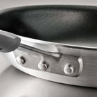 Tramontina Pro-Line Aluminum Nonstick Restaurant Fry Pan Set - 8" and 10" - NSF-Certified-Removable Silicone Grip