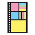Brownline 2026 PlannerPlus Daily Planner with Sticky Notes - 8" x 5" - Black - English-Each page has 3 blocks for reminder, notes and calls