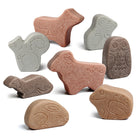Yellow Door Little Lands Woodland 8-Piece Set-They will inspire curiosity, imaginative storytelling and give lots to talk about, especially with the engraved detail and natural colors.