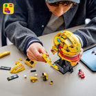 LEGO Editions Formula 1 Scuderia Ferrari HP Helmet - Lewis Hamilton-Track your progress and rotate your creation in the LEGO Builder app