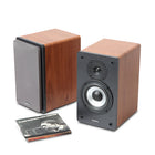 Edifier R1280T Technology Style Utility Powered Bookshelf Speakers- Brown-Total RMS: 21W x 2 (42W)
