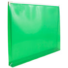 JAM Paper Plastic Envelopes with Zip Closure, Letter Booklet, 9.5 x 12.5, Green Poly, 12 Pack (218Z1GR)-Size: 9-1/2" x 12-1/2"