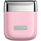 Yoose Nano Rotary Portable Electric Shaver - Pink-Compact and portable design: Pocket-sized and lightweight, it fits effortlessly into your purse or travel bag for smooth skin on the go