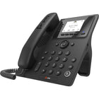 HP Poly CCX 350 Corded Wall Mountable IP Phone - Black-Offers a classic dial pad