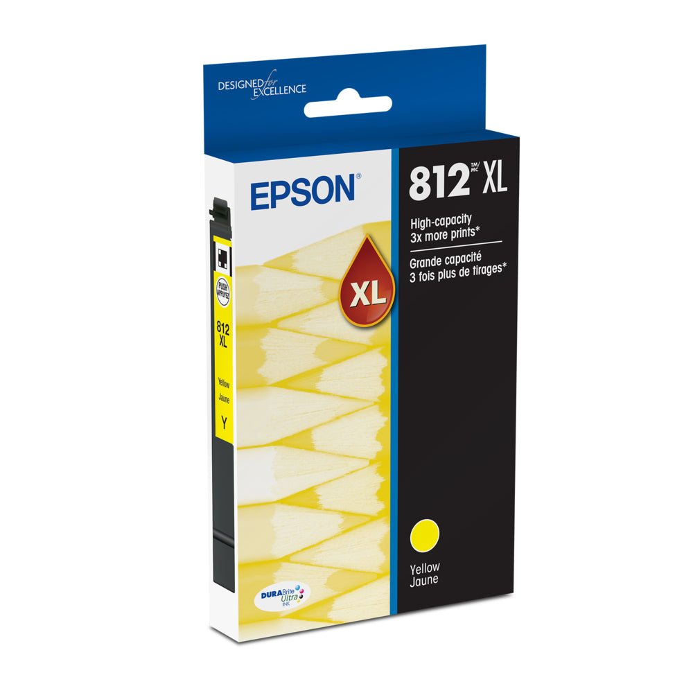 Epson T812 Ink Cartridge - High Capacity - Black | staples.ca