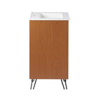 Modway Energize 24" Bathroom Vanity - Cherry/White-MDF and Particleboard Construction