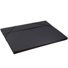 JAM Paper Kraft Portfolio with Elastic Closure Jumbo - 14 1/2 x 19 1/2 x 1/2 - Black Recycled-This simple, reliable portfolio is the perfect way to carry all your files, paperwork, notebooks, and art projects