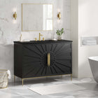 Modway Awaken 48" Bathroom Vanity - Black-Ceramic Sink Basin