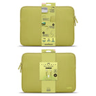 LOGiiX Vibrance Neo Sleeve Bundle with USB-C to USB-C Cable - Citrus-Sleeve's soft microfibre inner lining & mesh flap keep MacBook Neo secure