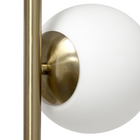 JAC Styles - Lampe de pied liam 2 lumineuses de 66 pouces - or avec abat-jour blanc-6