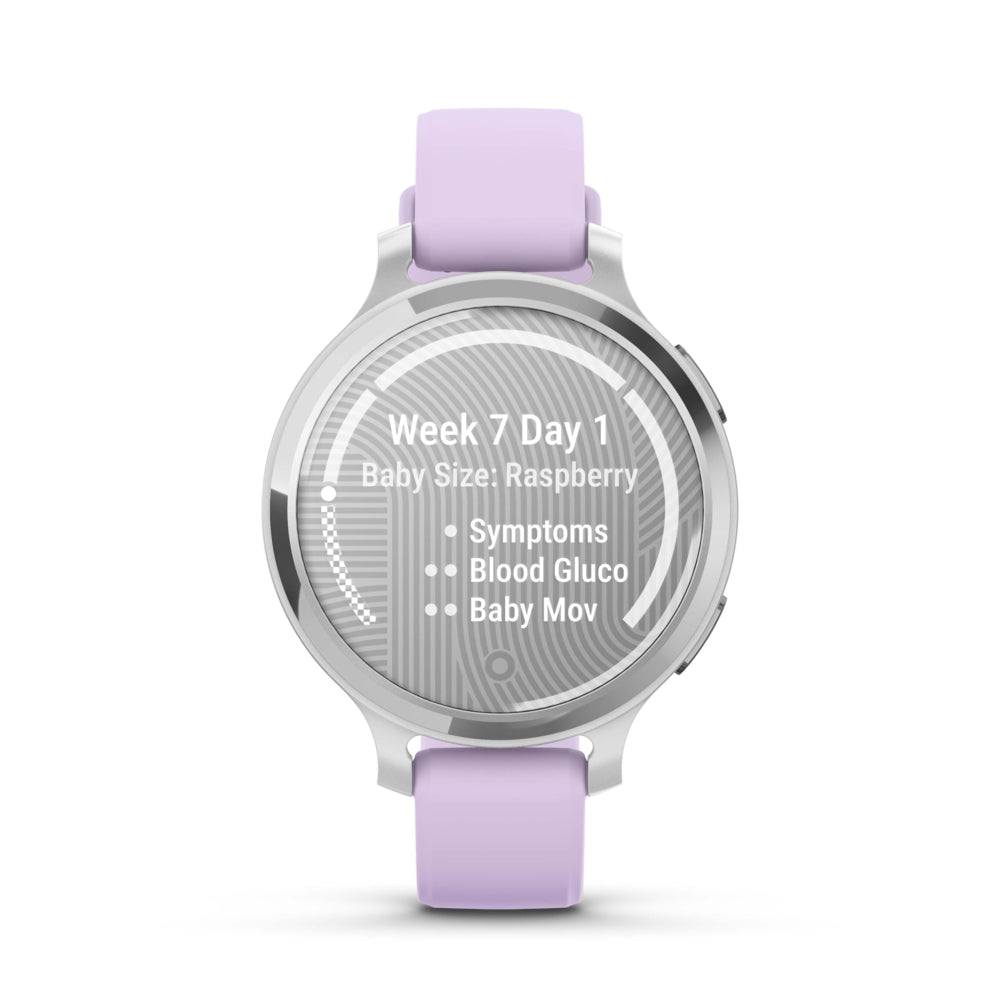 Garmin Lily 2 Active Fitness Tracker Smartwatch - Silver with