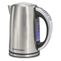 Hamilton Beach Variable Temperature Kettle Electric Tea and Coffee - Stainless Steel-1.7 liter capacity