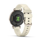 Garmin Lily 2 - Cream Gold Case with Coconut Silicone Band-Connect to your compatible smartphone’s GPS so you can get accurate tracking during outdoor walks, rides and runs