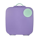 b.box - Lunchbox - Lilac Pop-Unique flexi fruit holder fits a whole apple or banana – no need to slice or compromise