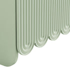 Modway Dahlia 55.5"  Fluted and Scalloped Sideboard Storage Cabinet - Sage-8