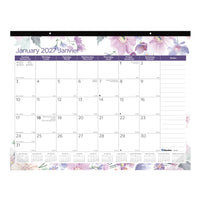 Blueline 2027 Passion Monthly Desk Pad Calendar - 22" x 17" - Bilingual-12 Months, January to December