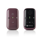 Motorola PIP12 Portable Audio Travel Baby Monitor with Travel Pouch - Purple-Two-way Communication - Press and hold to talk to and calm your baby