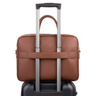 Bugatti Wellington Briefcase for Laptops up to 15.6" - Cognac-16" H x 10.75" x 3.75" W